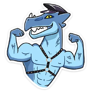 Sticker Брозавр от @TgSticker - 10