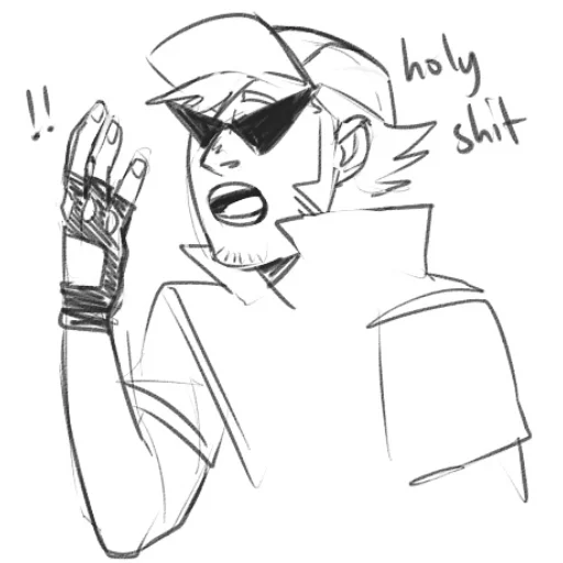 line art sketch drawing