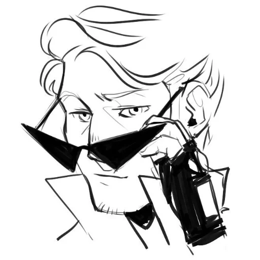 sketch drawing line art