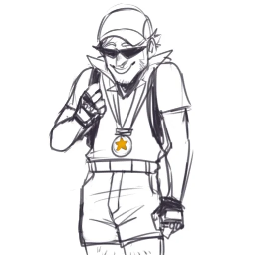 sketch drawing line art