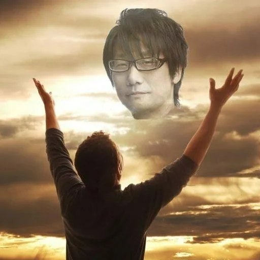 cloud sky human face