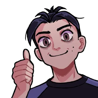 Sticker Адам @biyssa_art - 6