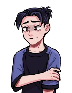 Sticker Адам @biyssa_art - 10