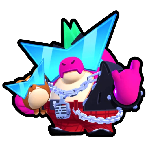 Стикер BrawlPins by @bs_bloodycrows - 3