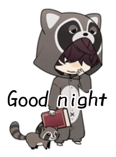 Стикер BSD chibi - 9