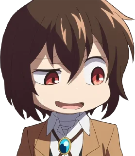 Стикер Bungou Stray Dogs Wan! - @bourros - 0