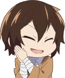 Стикер Bungou Stray Dogs Wan! - @bourros - 8