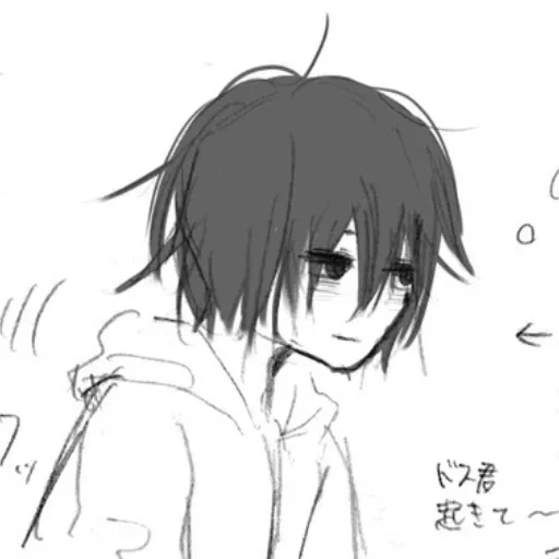 sketch anime illustration