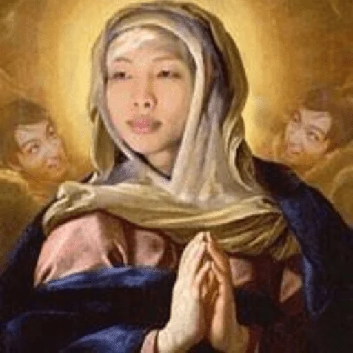 art painting human face