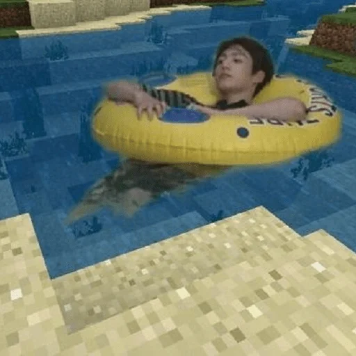 human face inflatable swimming pool