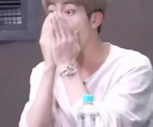 person soft drink human face