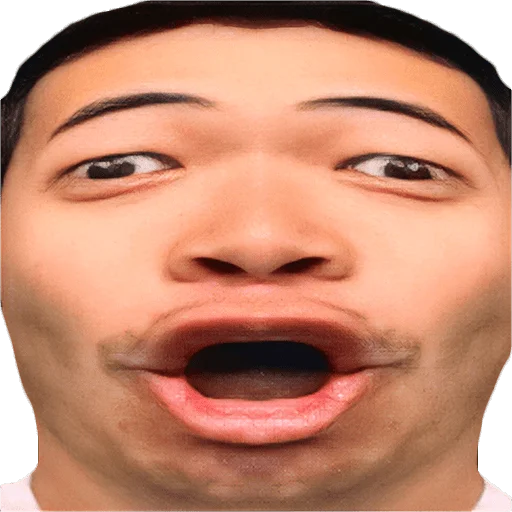 human face lip person