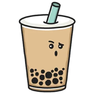 Sticker Bubble Tea @stickersb2b - 2