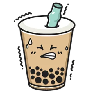 Sticker Bubble Tea @stickersb2b - 10