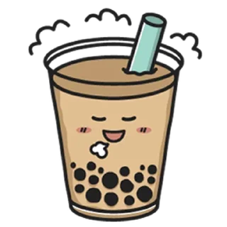 Sticker Bubble Tea @stickersb2b - 7