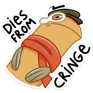 Стикер Игорь Угорь и Змей Сергей - 5