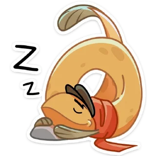 Стикер Игорь Угорь и Змей Сергей - 8