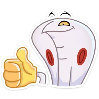 Стикер Игорь Угорь и Змей Сергей - 3