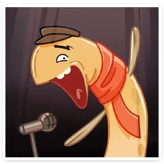 Sticker Игорь Угорь и Змей Сергей @tgstickers - 0