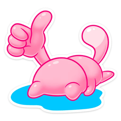 Sticker bublgumpbeztexta - 1