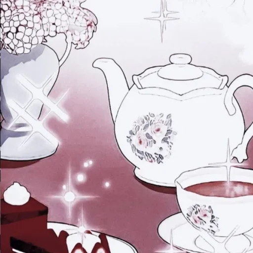 Sticker бухачь и чай ( @vMiiraaa ) - 2