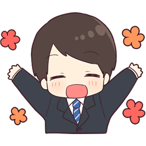 аниме клипарт иллюстрация