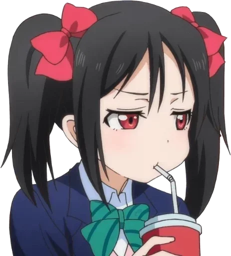 аниме мультфильм человеческое лицо