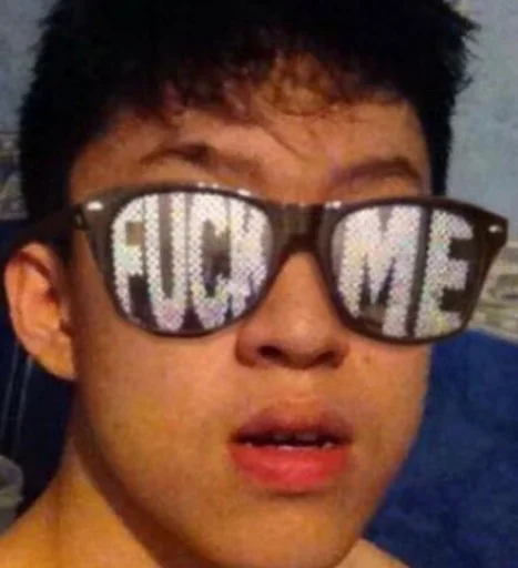 person human face eyewear