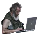 Стикер Bums - 7