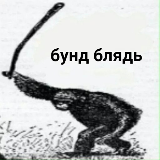 Sticker Бунд блядь - 6
