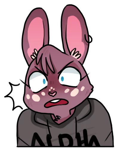Sticker bunnerbun - 1