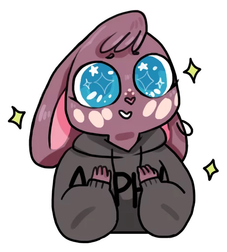 Sticker bunnerbun - 1