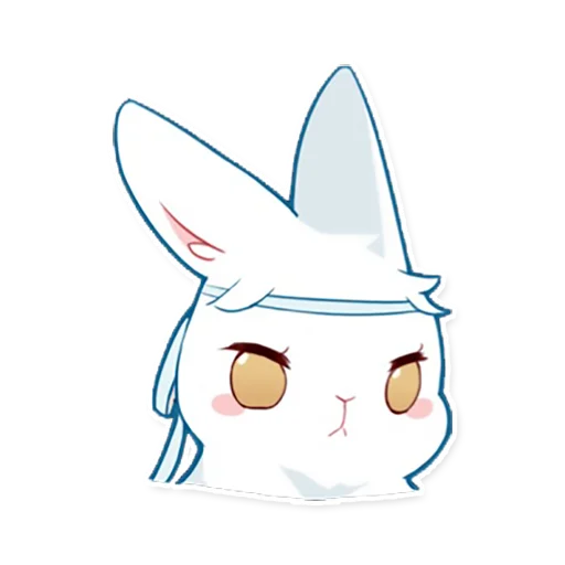 Sticker Bunny WangXian - 0