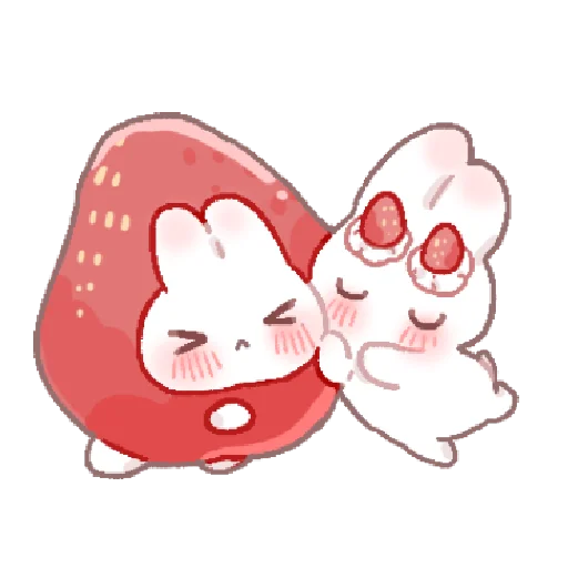 Sticker bunny pie !! ୨ 🐰 ୧ @nkplz - 2