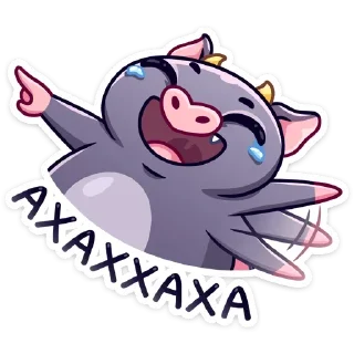 Стикер Чертёнок Лютик :: @TgSticker - 6