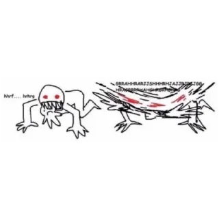 Sticker бєшєний - 2