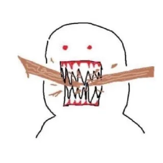 Sticker бєшєний - 10