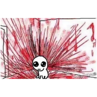 Sticker бєшєний - 8