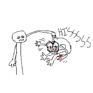 Sticker бєшєний - 7