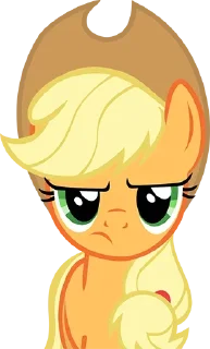 Стикер эппл джек by @seaniwx - 5