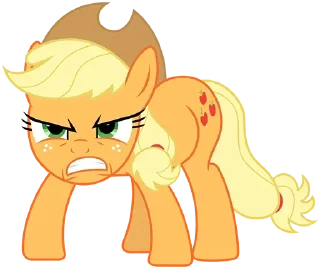 Стикер эппл джек by @seaniwx - 0