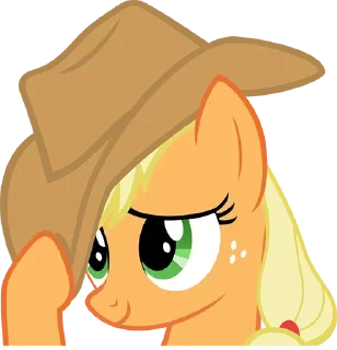 Стикер эппл джек by @seaniwx - 1