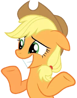 Стикер эппл джек by @seaniwx - 4