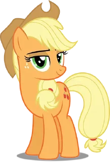 Стикер эппл джек by @seaniwx - 3