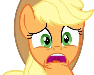 Стикер эппл джек by @seaniwx - 2