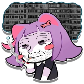 Стикер бздумерюня - 9