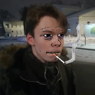 Sticker руская тоска - 5