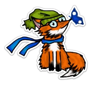 Sticker ЭкоДиктант Эдик - 2