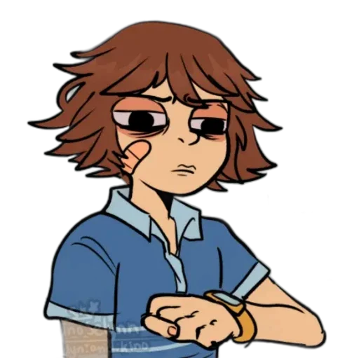 anime human face animated cartoon