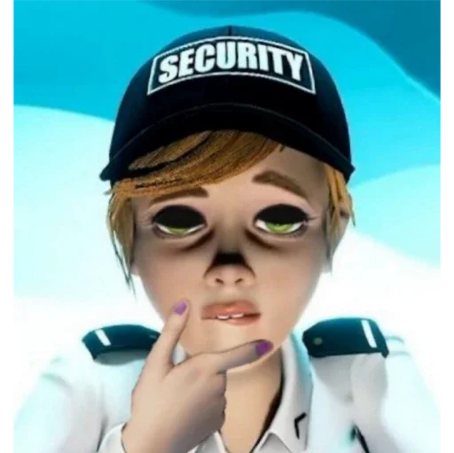 human face cartoon fashion accessory